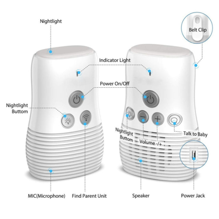 DBM-8 Wireless Audio Two-way Talk Back Baby Monitor, Intercom Sound Alert for Infant, DBM-8(US Plug), DBM-8(EU Plug), DBM-8(UK Plug), DBM-8(AU Plug) DBM-8 Wireless Audio Two-way Talk Back Baby Monitor, Intercom Sound Alert for Infant, DBM-8(US Plug), DBM-8(EU Plug), DBM-8(UK Plug), DBM-8(AU Plug)